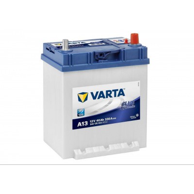 VARTA Blue ASIA 40Ah 330A vékony jobb+ VARTA Blue ASIA 40Ah 330A vékony jobb+